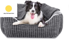 Rectangle XL Dog Bed Warm