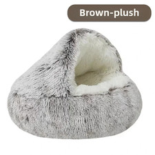 Dog Cat Bed Hooded Kitten Pet