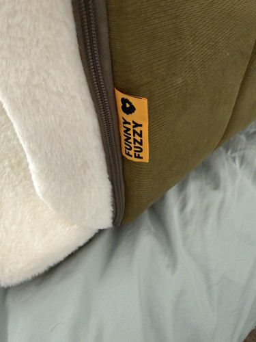 Funnyfuzzy dog bed cozy hooded - funnyfuzzy,