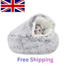 Dog Cat Bed Hooded Kitten Pet