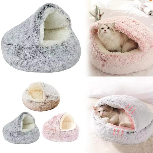 Dog cat bed hooded - dog,