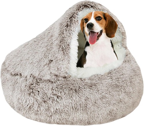 Dog bed 65cm - dog, hood