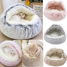 Dog Cat Bed Hooded Kitten Pet