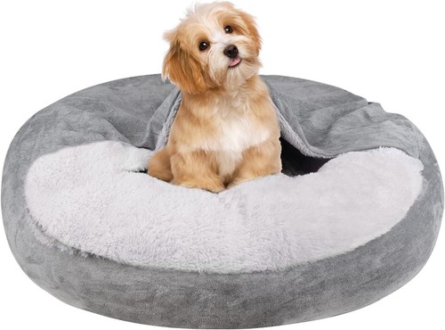 Micooyo hooded dog bed medium - dog,