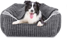 Rectangle XL Dog Bed Warm